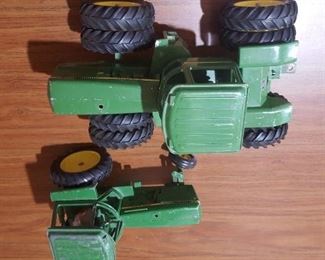 Two John Deere tractors 
