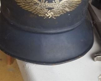 Nazi air patrol or civil defense helmet