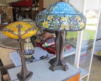 3 modern lamps