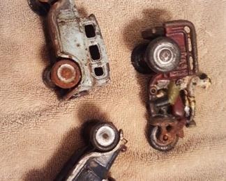 Reproduction cast iron toy cars
