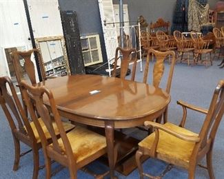 Dining table sets; more chairs