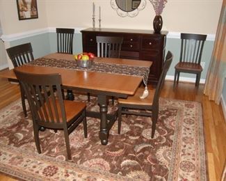 Furniture Land South Custom Table & Chairs