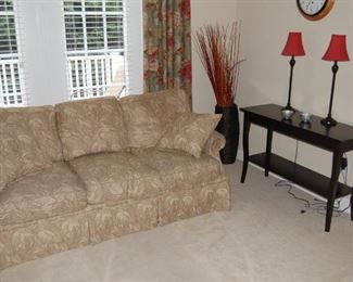 Sofa and Sofa Table