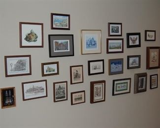 Most are signed prints