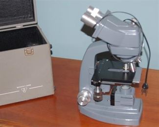 Medical Bosch & Lomb Microscope