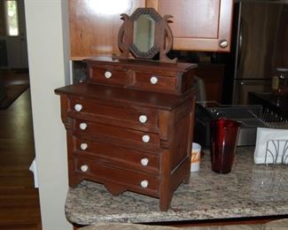 old doll dresser
