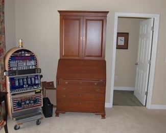 Craftique Drop Front Secretary vintage