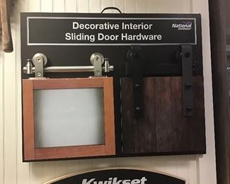 Barn door hardware in stock