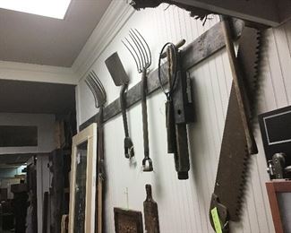 Old farm tools!
