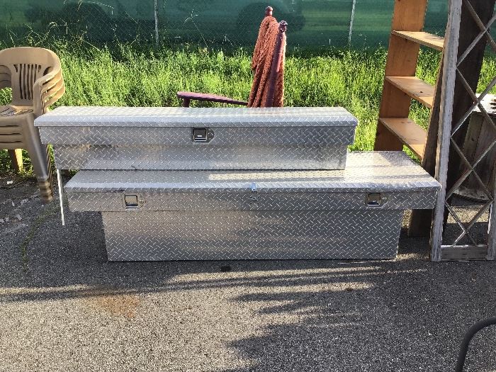 Diamond plate Truck toolboxes