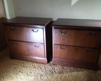 Pair of Lateral File Cabinets