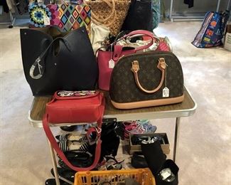 Purses, shoes and clothes!
