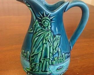 Statue of Liberty pitcher.