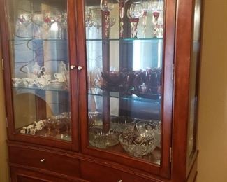 China Cabinet matches the Dinning Table