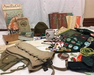 Boy  Girl Scout Memorabilia