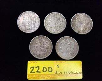 Morgan Silver Dollars