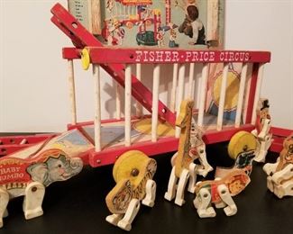 Vintage Fisher Price Circus Toy