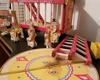 Vintage Fisher Price Circus Toys