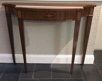 INLAID FOYER TABLE