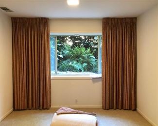 Drapes w/Matching King Size Bedspread