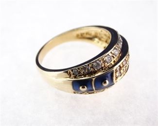 Gold-Over-Silver Vermeil Ross Simon Ring, Size 9