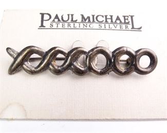 Paul Michael 925 Sterling Silver Jewelry Pin