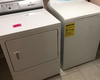 Washer and dryer - excellent shape 