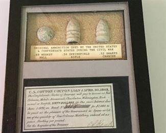 Civil War memorabilia