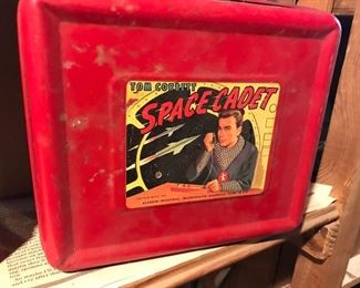 Antique Space Cadet lunchbox