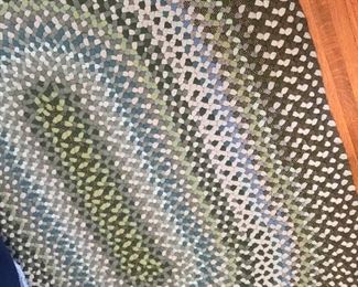 Beautiful handmade braided rugs