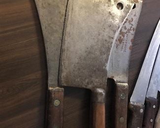 Nice vintage Foster cleavers