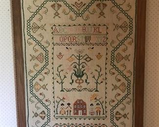 Vintage needlepoint