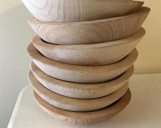 Wood bowls
