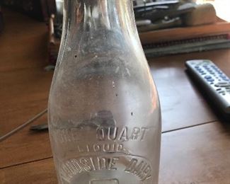 Sutton’s Bay Woodside Dairy bottle