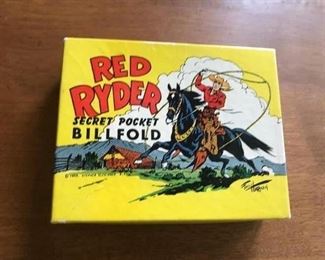 Vintage Red Ryder billfold box