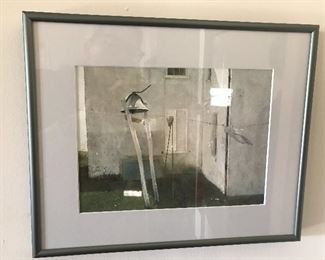 Small framed print