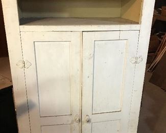 Antique painted cabinet
