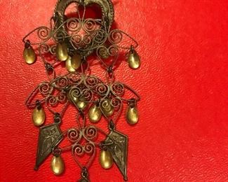 Vintage Solje wedding brooch from Norway