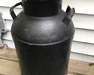 Vintage milk can
