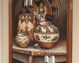 Native American oil Paintings