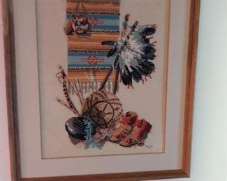 Western cross-stitch by Boots