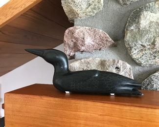 Inuit loon signed and numbered