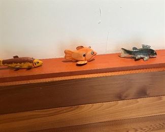 Vintage Fish decoys