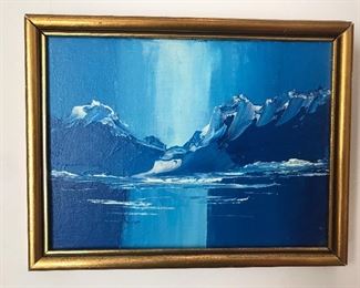 Original oil by Larson
