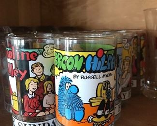The Sunday Funnies glasses