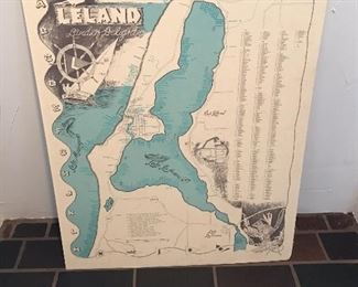 Map of Leland