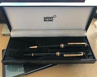 Mont Blanc pen set
