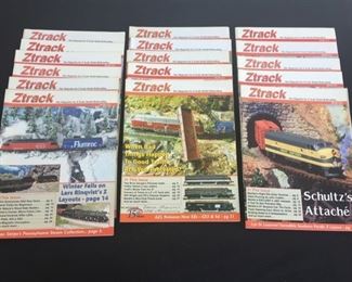 Large Lot of Ztrack Model Railroading Magazines