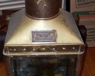 Antique large Cabin light 