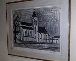 Bernard Buffet, pencil signed 